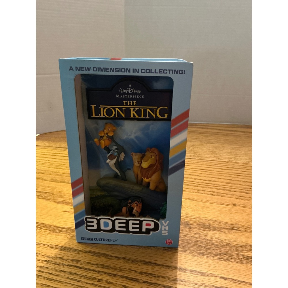 Disney‎ The Lion King 3Deep VHS Collector's Edition Figure by CultureFly